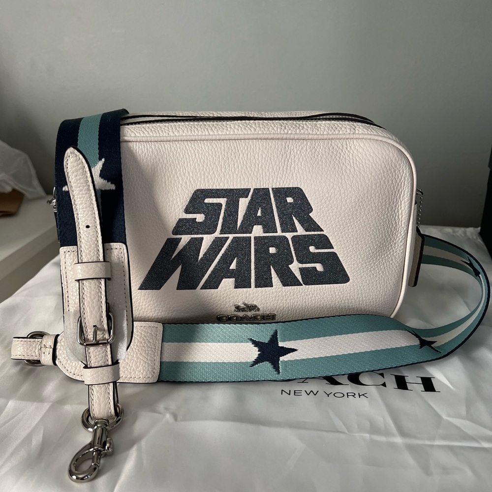 Star Wars X Coach Jes Crossbody With Glitter Motif - Picture 2 of 12